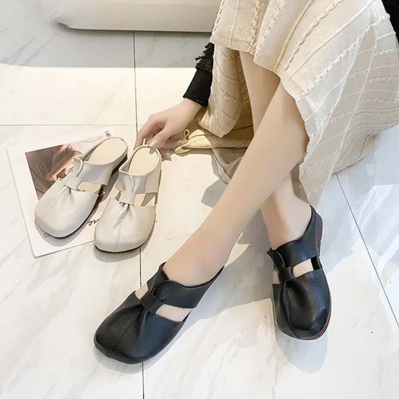🎁Riduzione di prezzo a tempo limitato🔥 Ciabatte da donna con suola morbida e nodo