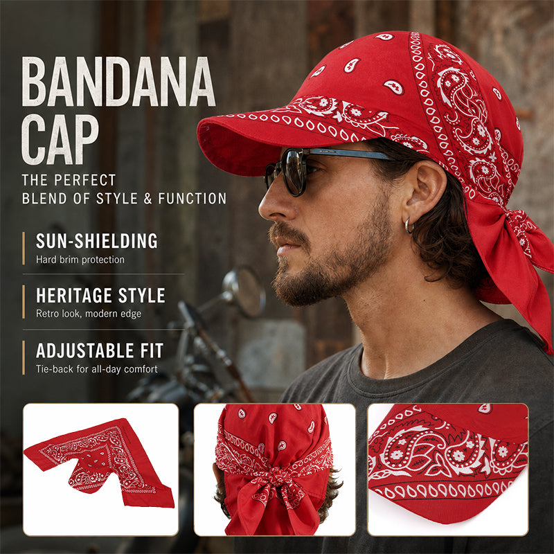 ☀️🧢 Il cappellino Paisley 2 in 1: estetica di alta moda e protezione solare totale!