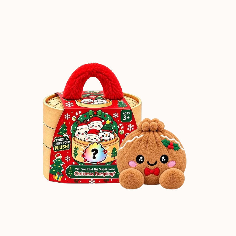 🎄🥟 Peluche Ravioli di Natale – Il regalo che apriranno, abbracceranno e mostreranno a tutti