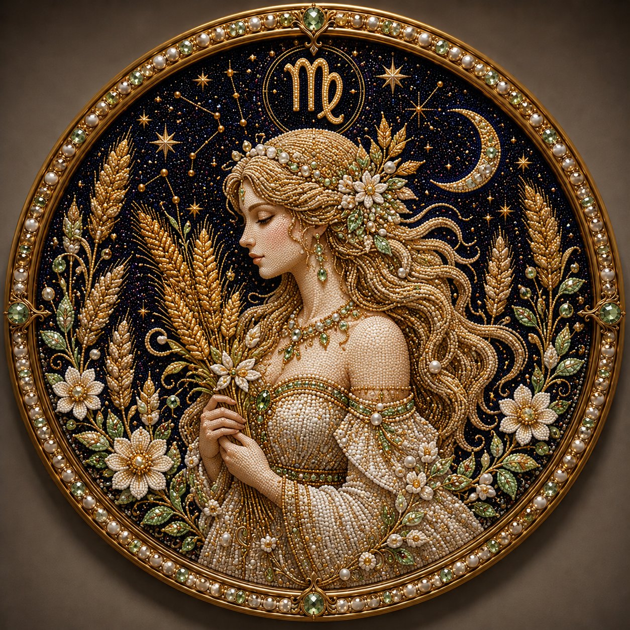 🔥 Kit per decorare con perle i 12 segni zodiacali ♈🌙