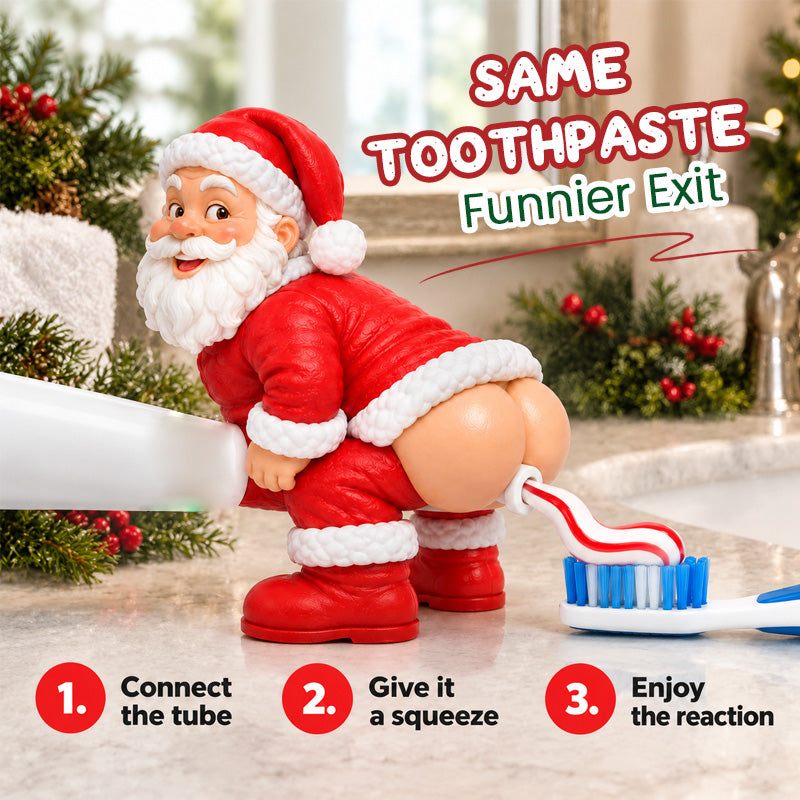 🎅 Spremi-dentifricio Babbo Natale divertente