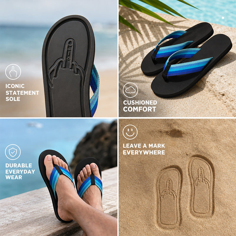 🏖️ Lascia un segno sfacciato su ogni spiaggia! 👣