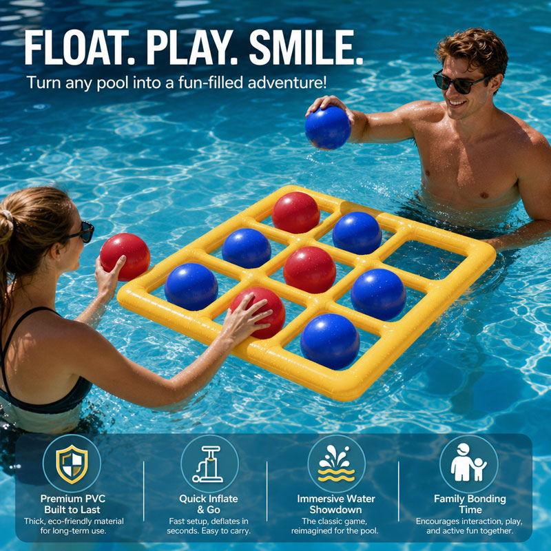 🔥💦L'estate è troppo corta per i soliti galleggianti noiosi! 🏝️Set di giochi acquatici gonfiabili