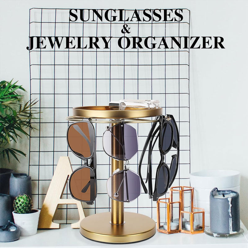 ✨ Espositore girevole di lusso per occhiali da sole: metti in mostra la tua collezione con stile 🕶️
