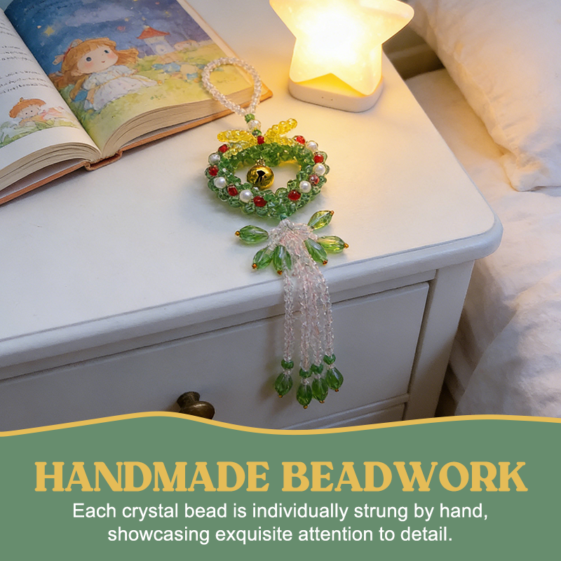 💖Buona fortuna per la tua auto | 🌈Ciondolo per auto con perline di cristallo 🪷