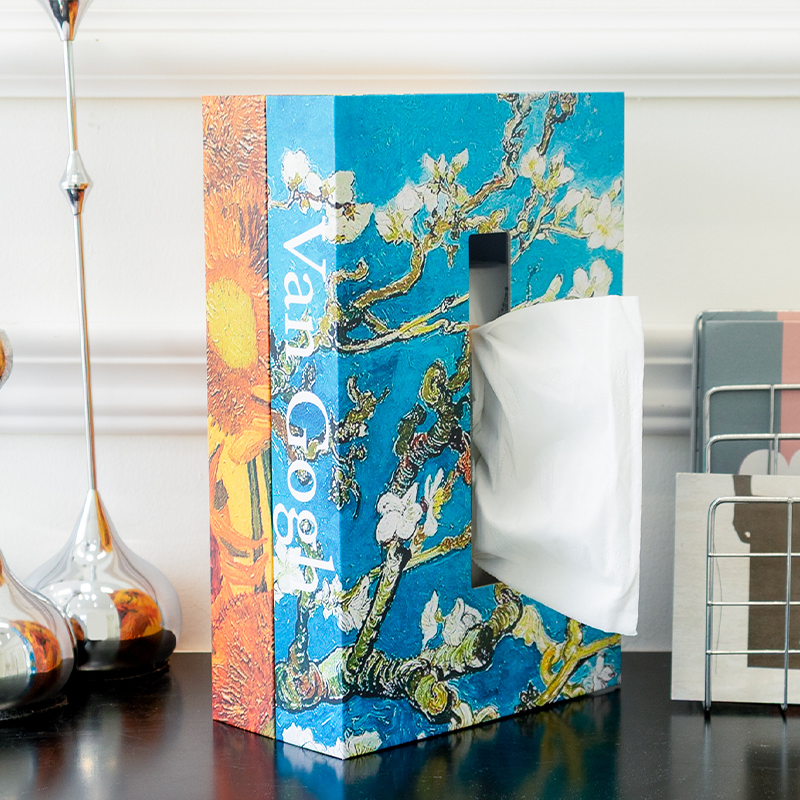 ✨ Un tocco di classe per la tua casa! 📚-Scatola di fazzoletti creativa a forma di libro finto📚