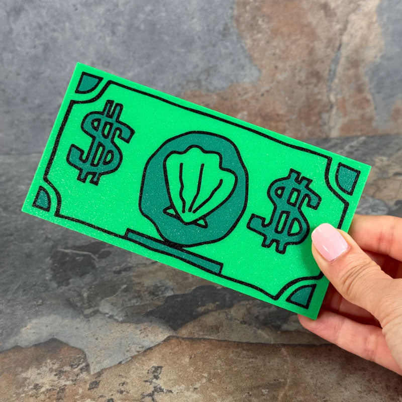 🐚 Shell Cash Card Sleeve — Add a Pop of Personality to Your Pockets! 💚