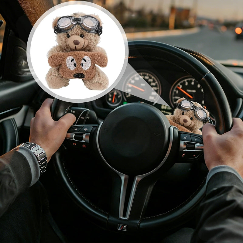 Il compagno di viaggio coccoloso 🧸 — Esalta l'abitacolo della tua auto con pura tenerezza
