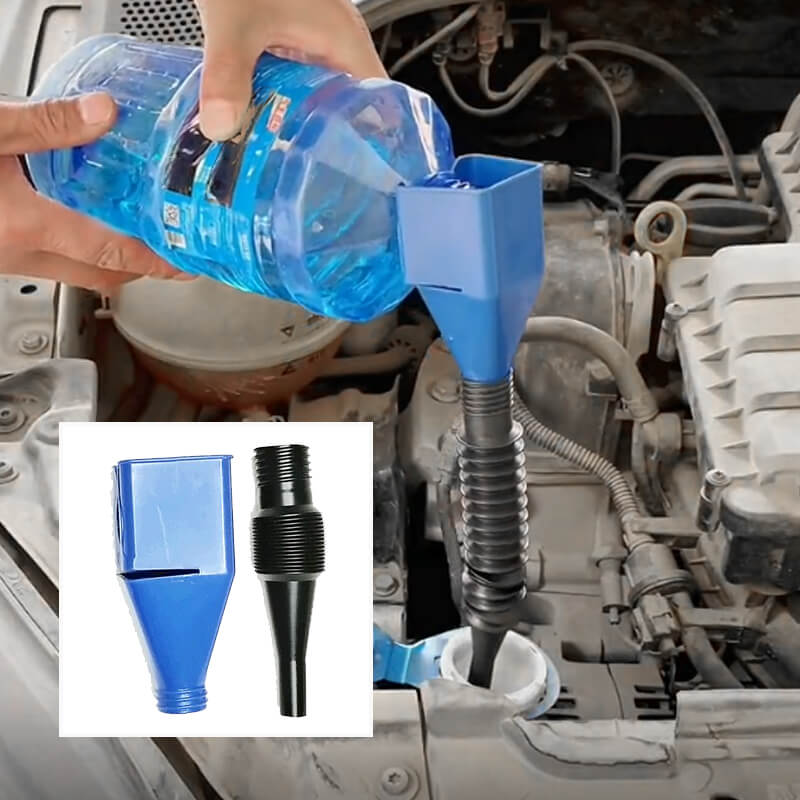 ✨🛒Strumento di drenaggio flessibile con imbuto a scatto