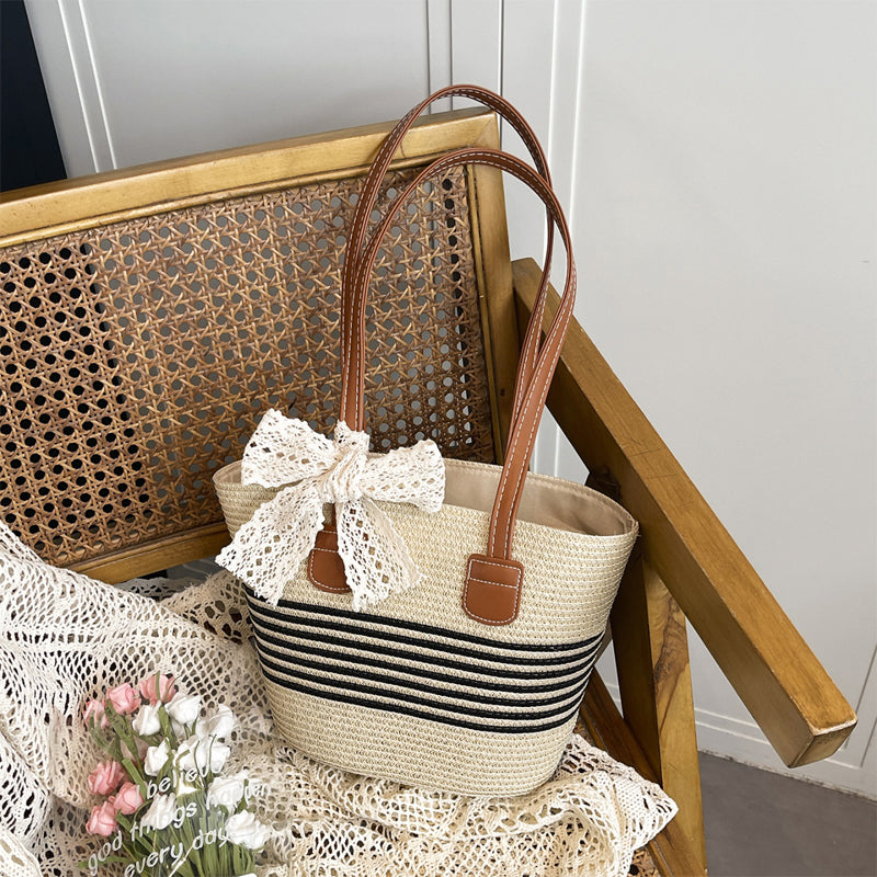 ☀️Eleganza estiva senza tempo, intrecciata con materiali naturali: borsa estiva boho tessuta a mano🌊