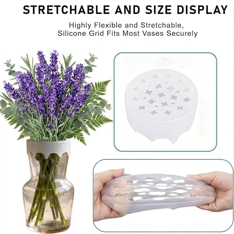 🎁Acquista 1 Ottieni 1 Gratis🌼Rendi i tuoi fiori alti e splendidi --Porta bouquet in silicone✨