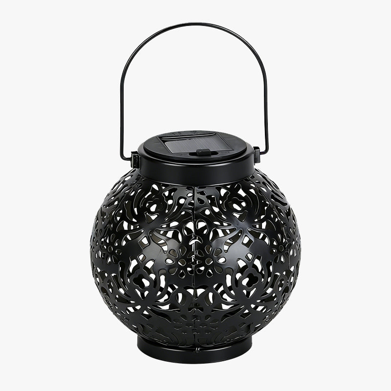 ✨ Trasforma il tuo giardino in un magico paese delle meraviglie! 🌙 Luci solari a motivi cavi 🏮