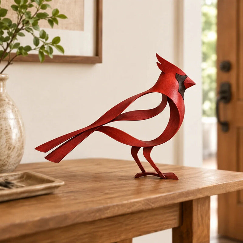 🕊️✨ Scultura d'uccello in metallo--un tocco artistico e leggero per ogni angolo
