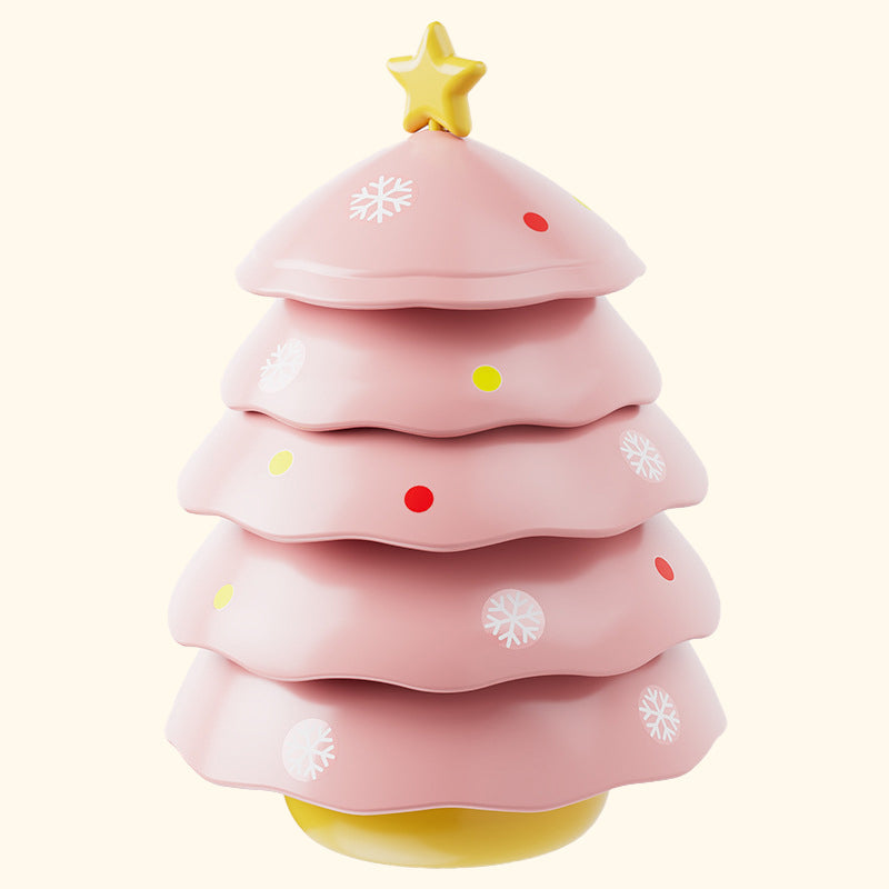 🎄 Set di ciotole per salse a forma di albero di Natale – 5 scomparti separati, bello e pratico