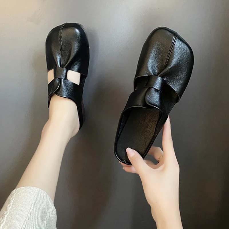 🎁Riduzione di prezzo a tempo limitato🔥 Ciabatte da donna con suola morbida e nodo