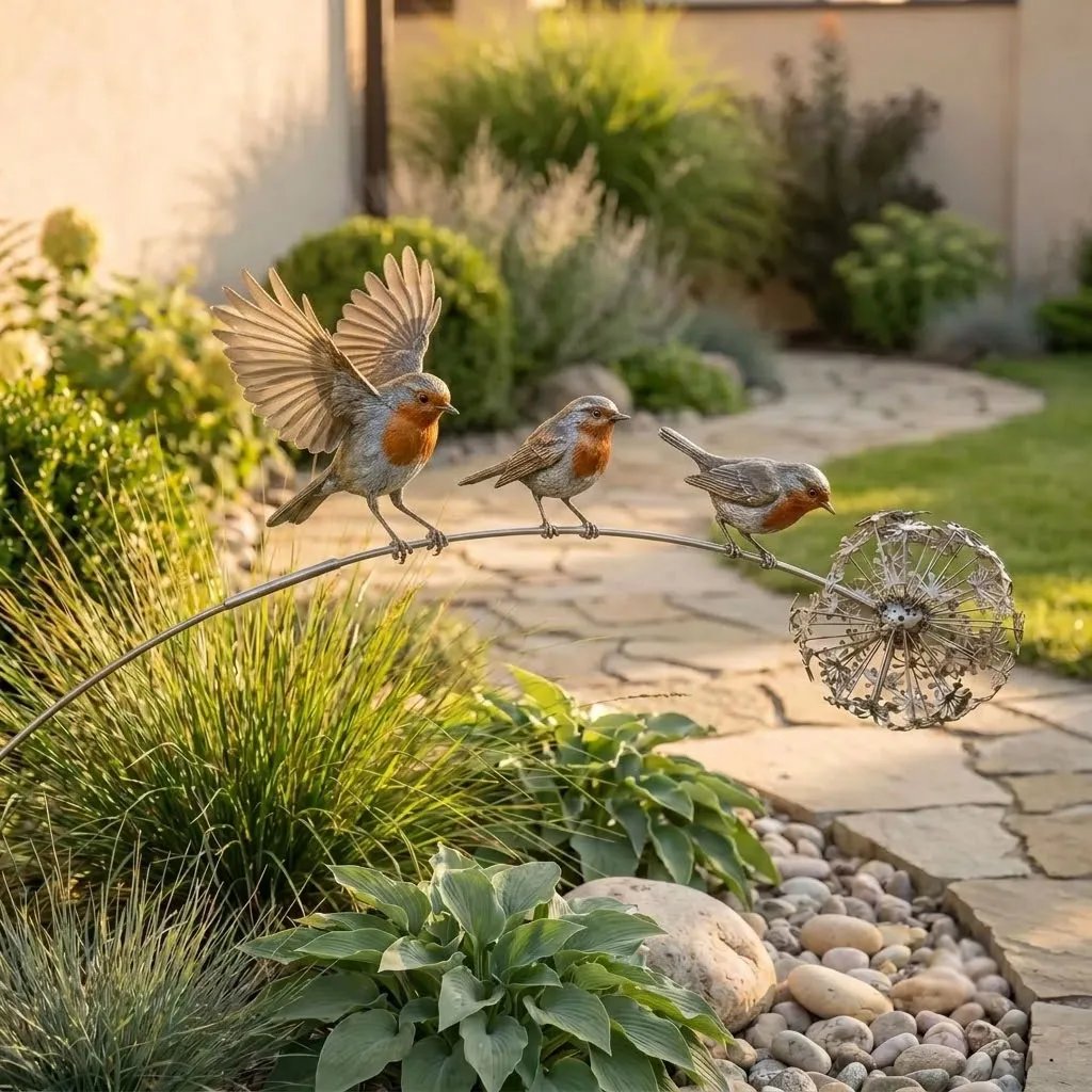 🌿Paletto commemorativo del giardino di Robin – “I nostri cari sono vicini”❤️