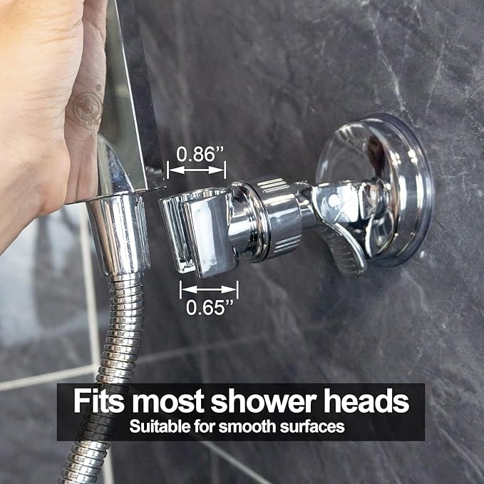 ✨Installa il soffione della doccia esattamente dove vuoi, senza bisogno di forare! 🚿