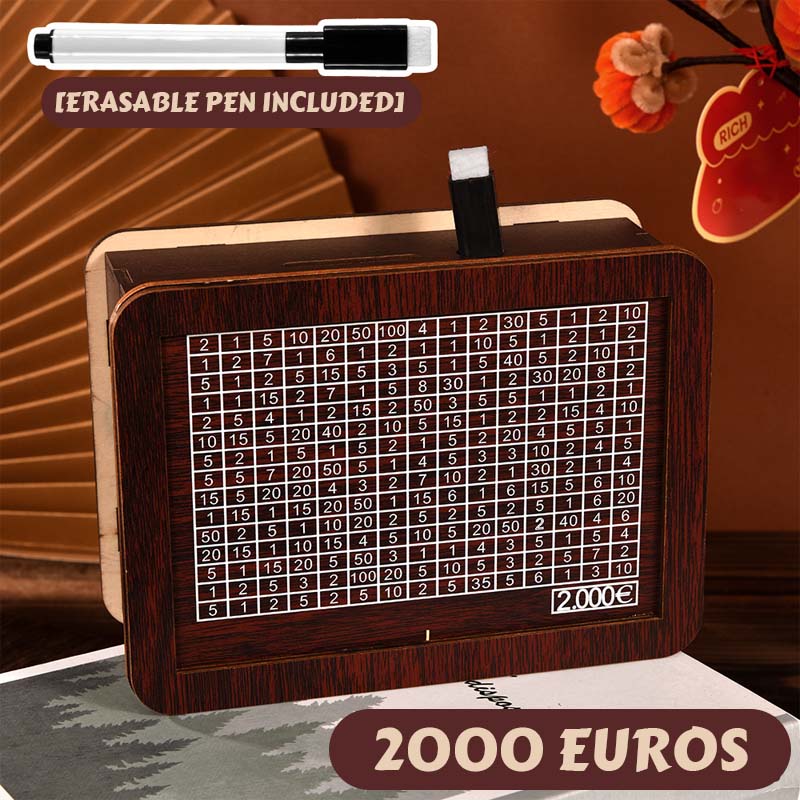 🔥Salvadanaio digitale in legno