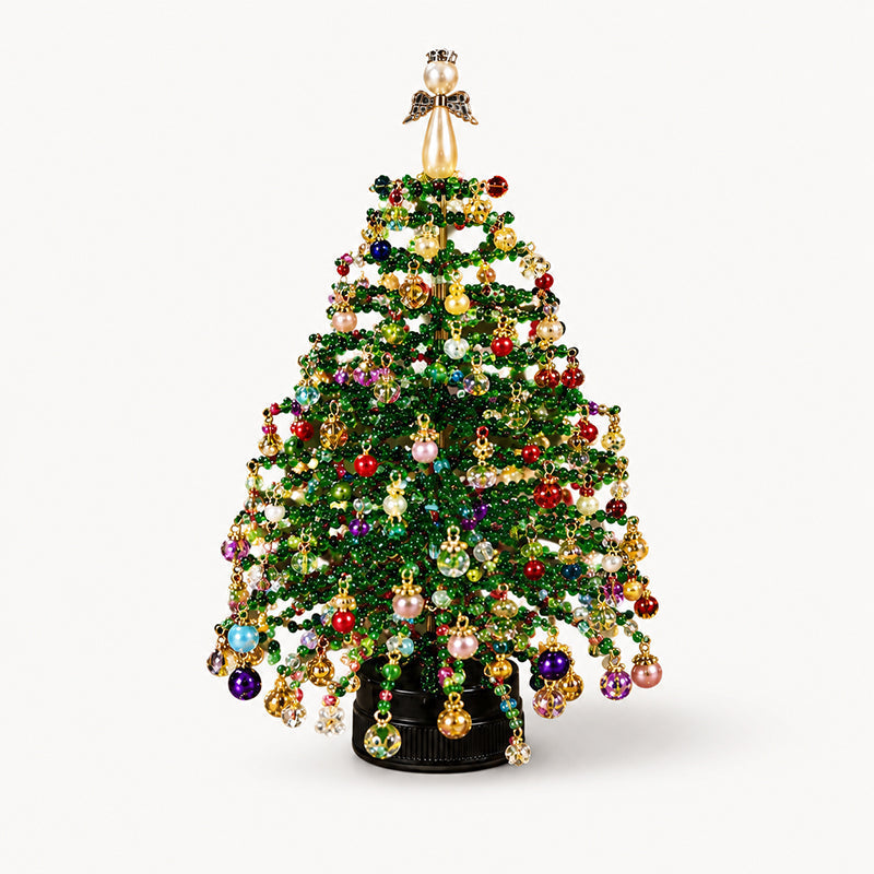 🎄✨ Kit fai da te per albero di Natale con perline – 🎅Crea la tua scintillante decorazione natalizia