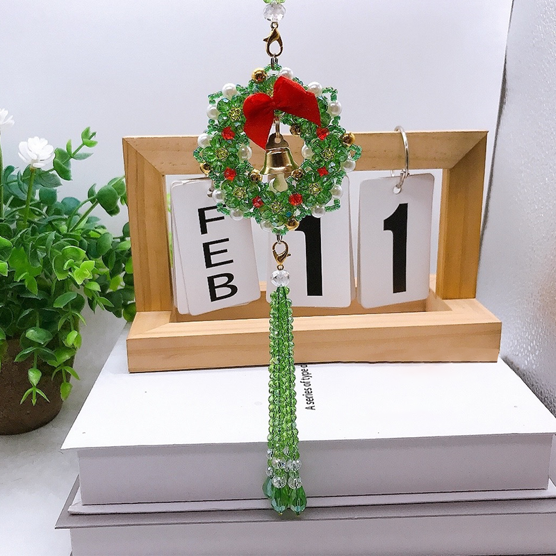 💖Buona fortuna per la tua auto | 🌈Ciondolo per auto con perline di cristallo 🪷