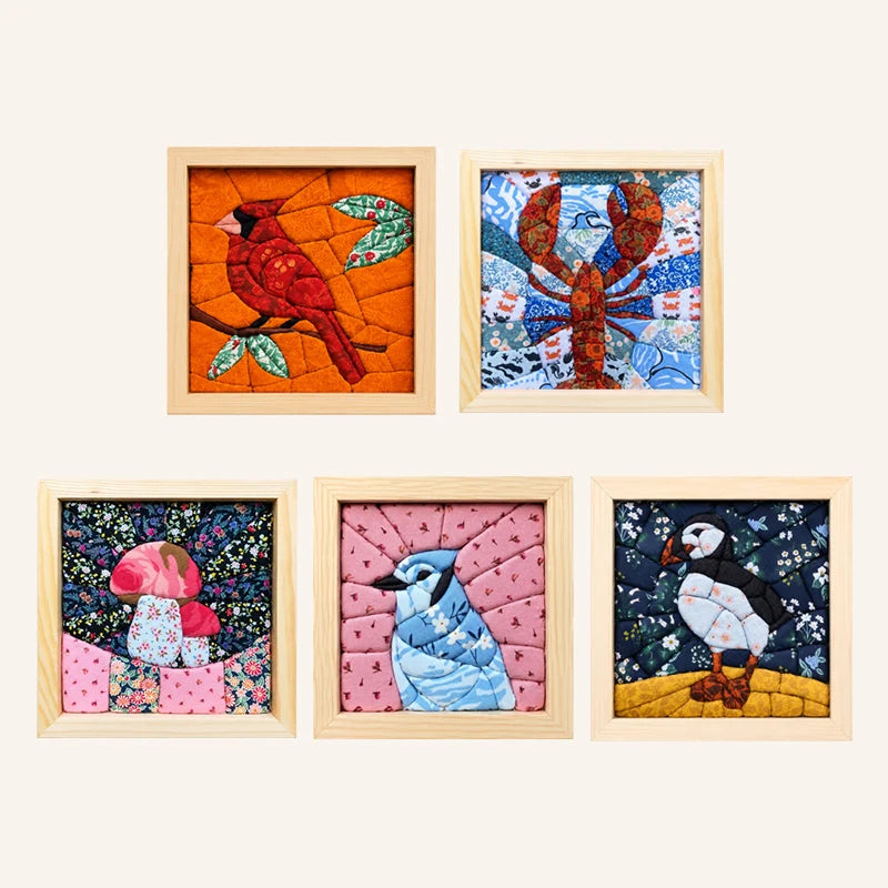 🖼️ Quadro decorativo trapuntato 3D cucito a mano 🏡✨