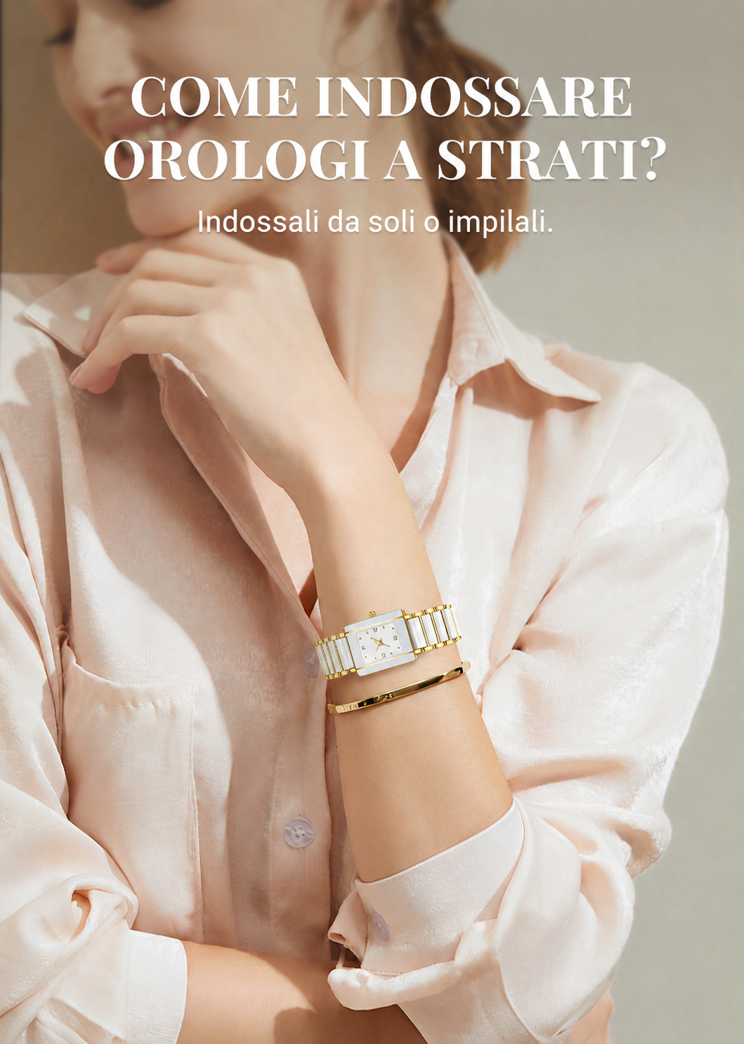 ⌚ Orologio da Polso in Ceramica Quadrato al Quarzo – Stile alla Moda