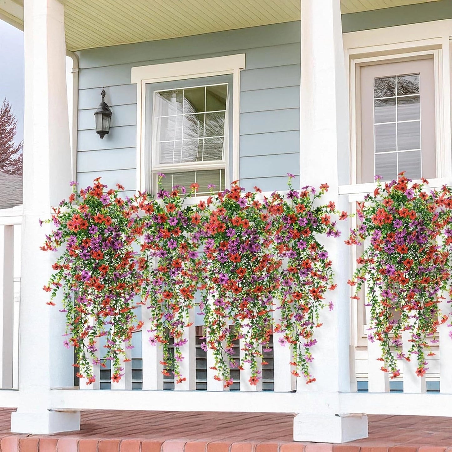 ✨ Acquista 1 Ottieni 1 Gratis ✨🌷Fiori di margherite ed eucalipto a cascata per esterni – resistenti ai raggi U