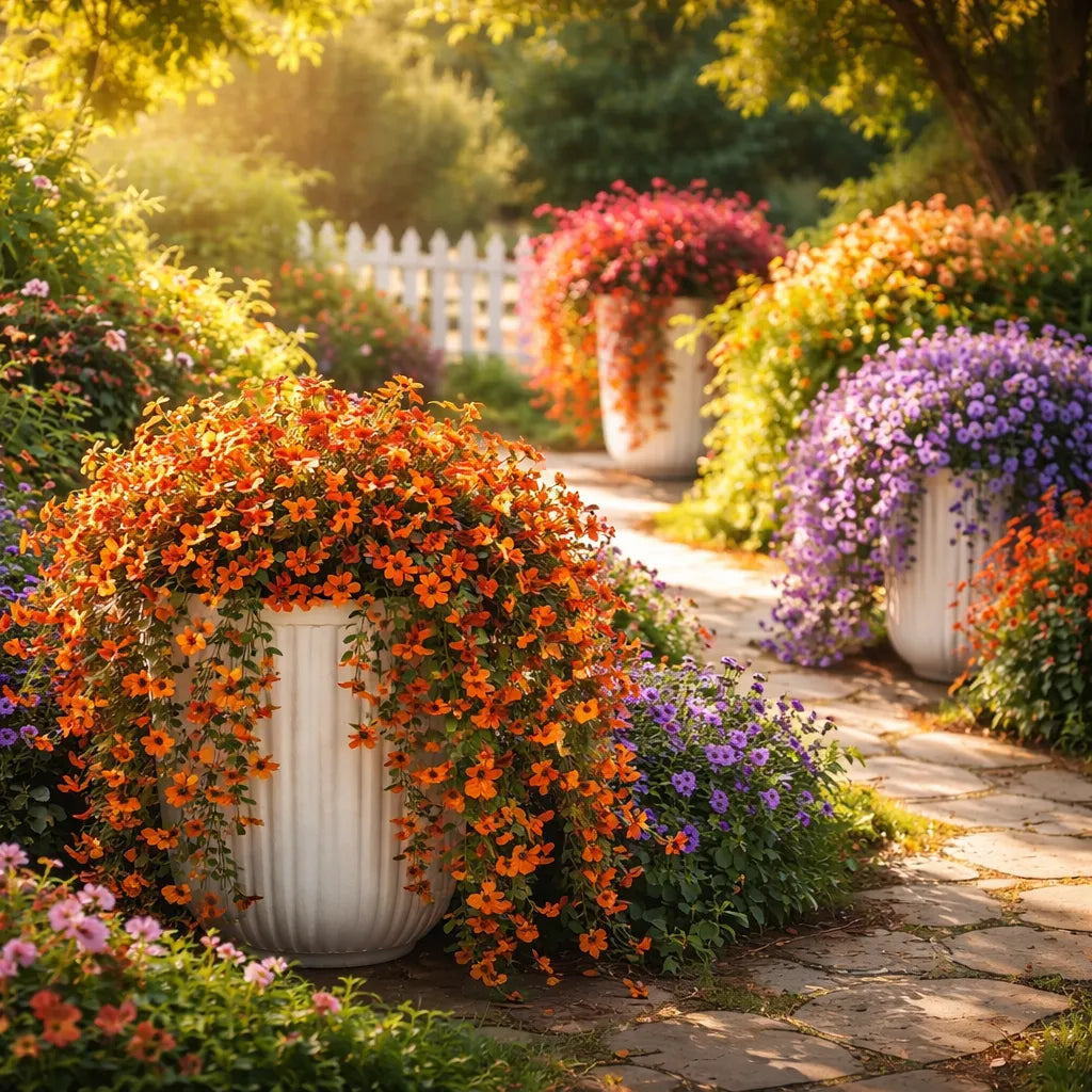 ✨ Acquista 1 Ottieni 1 Gratis ✨🌷Fiori di margherite ed eucalipto a cascata per esterni – resistenti ai raggi U