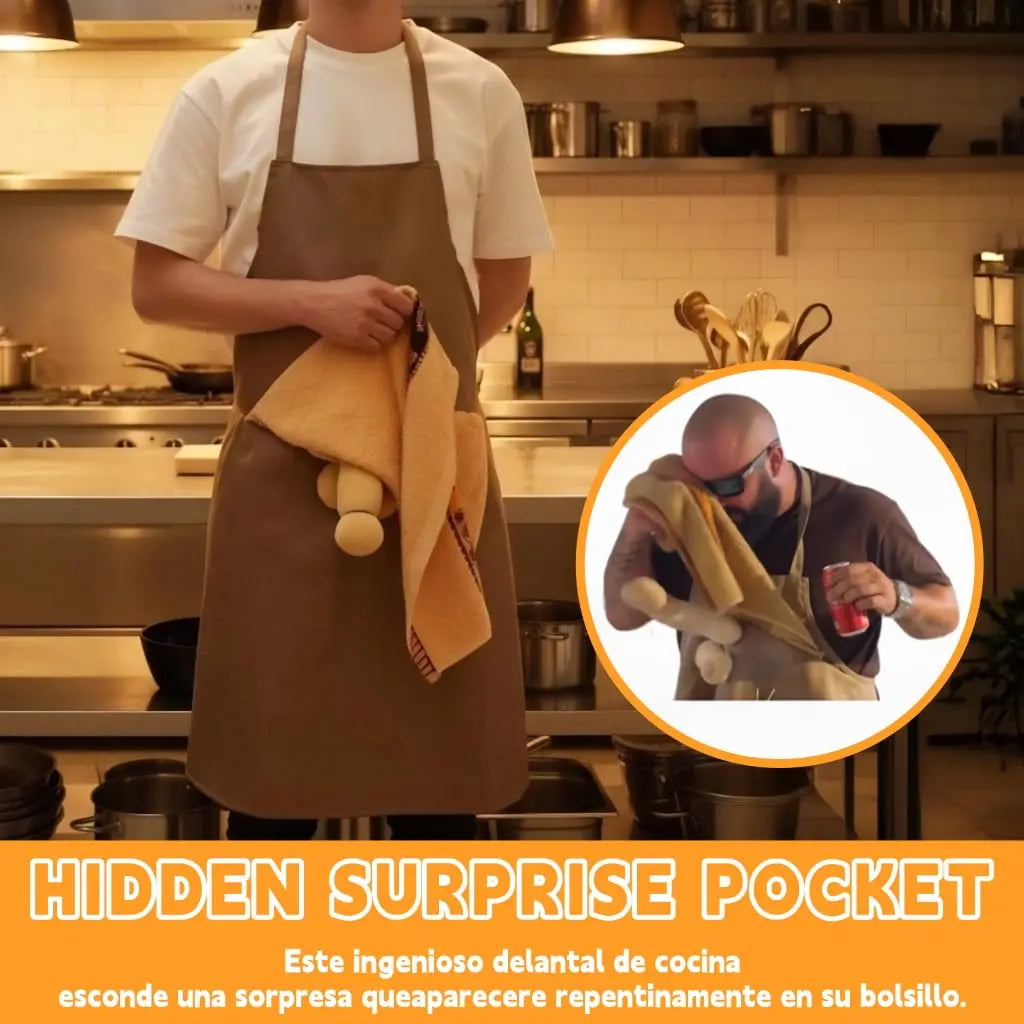 🔥 Grembiule “Head Chef” — Il regalo per barbecue che non ti aspetti