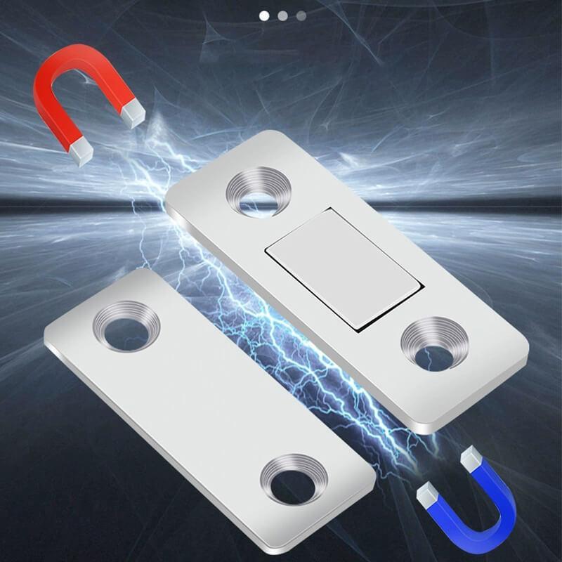 🧲 Chiusura magnetica ultra sottile: viti e adesivo inclusi per un'installazione a tua scelta! ✨