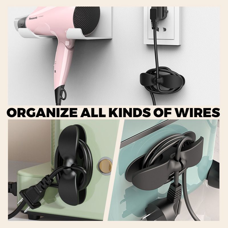 Organizzatore di cavi universal--Organizza il tuo spazio con un semplice tocco ✨🖥️