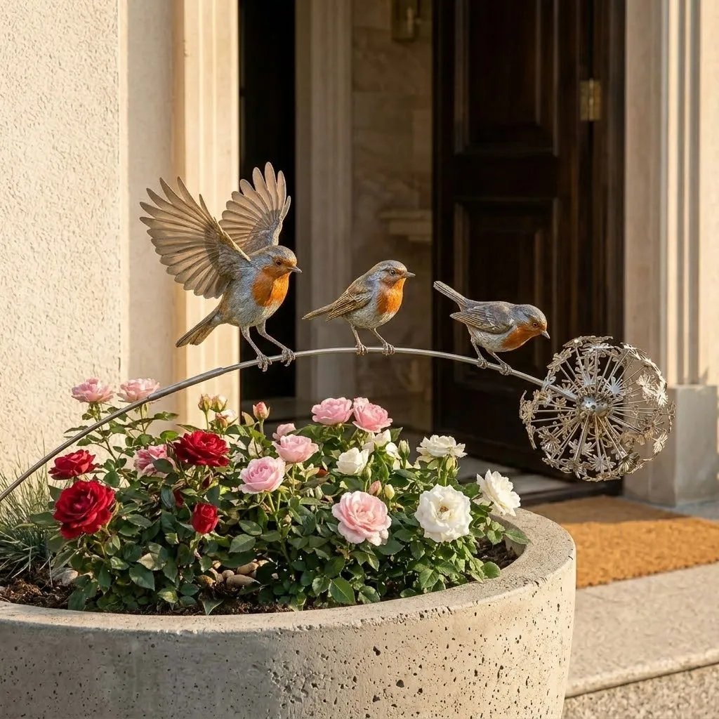 🌿Paletto commemorativo del giardino di Robin – “I nostri cari sono vicini”❤️