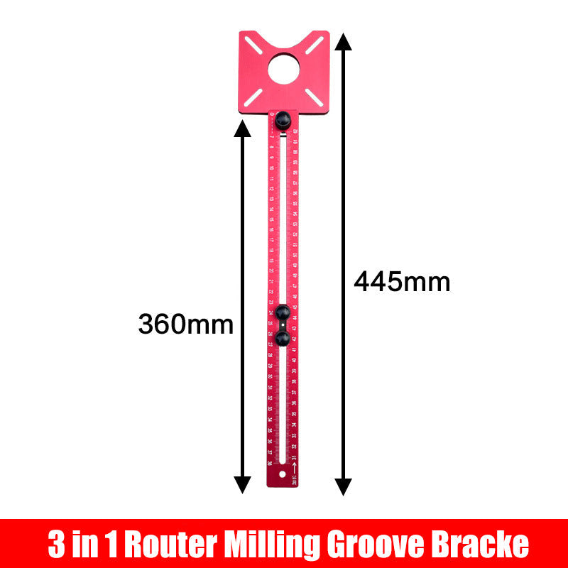 🛠️ Supporto Fresatrice 3-in-1 in Alluminio — Precisione Millimetrica per il tuo Banco Lavoro 📐