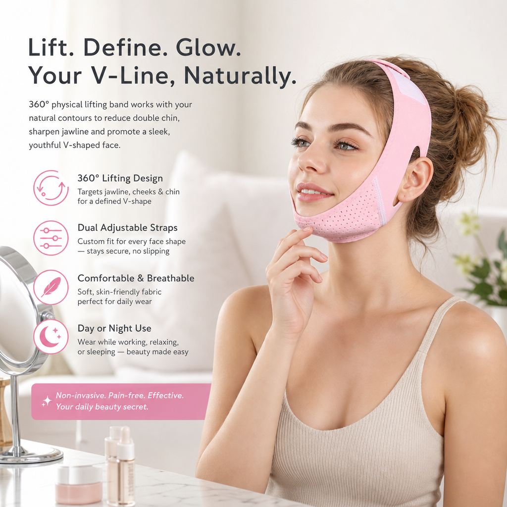 ✨ Scolpisci facilmente un viso sodo a forma di V💫CINTURINO V-LINE PER IL VISO EFFETTO LIFTING