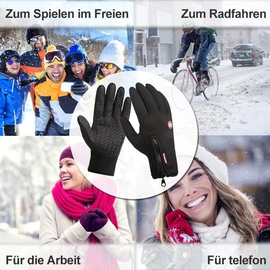 🔥Sconto del 50%🎉Guanti invernali impermeabili unisex con touchscree