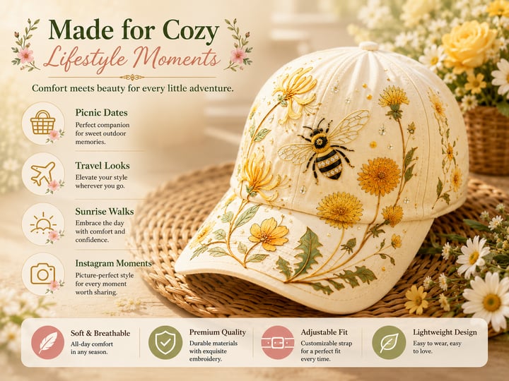 🏆Offerta a tempo limitato🌿 Cappello Garden Dawn (✨Edizione limitata 2026)