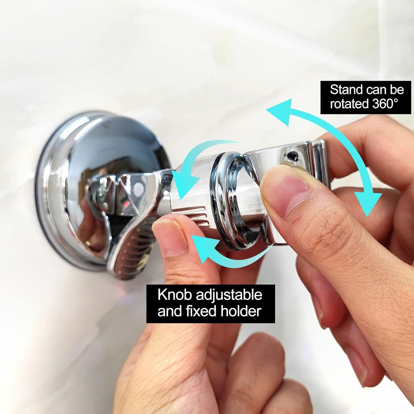 ✨Installa il soffione della doccia esattamente dove vuoi, senza bisogno di forare! 🚿