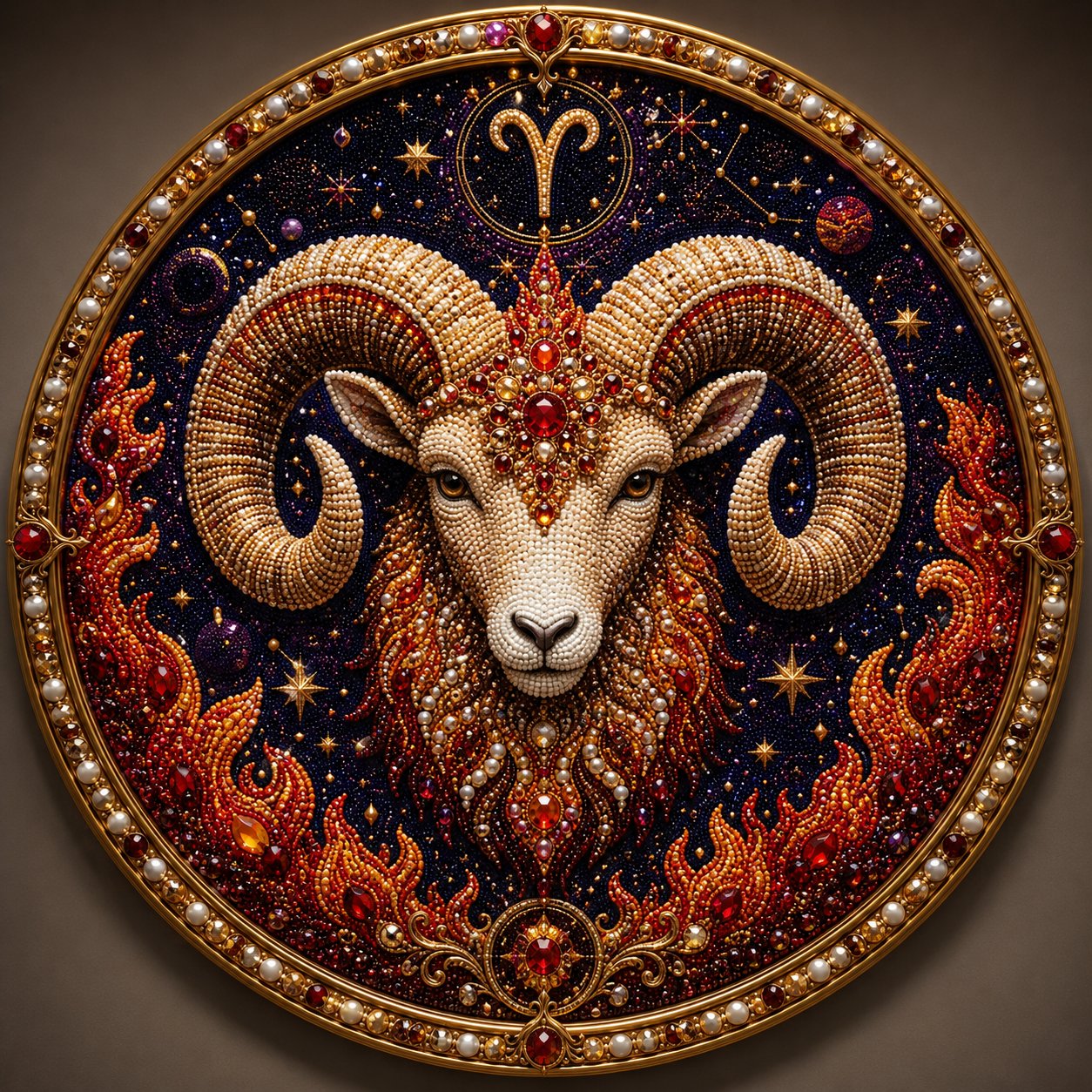 🔥 Kit per decorare con perle i 12 segni zodiacali ♈🌙
