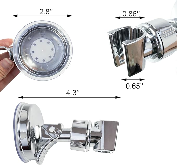 ✨Installa il soffione della doccia esattamente dove vuoi, senza bisogno di forare! 🚿