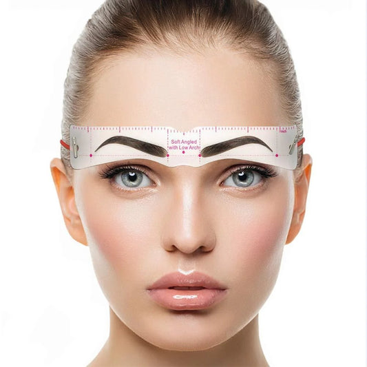✨👁 Kit di 12 stampini per sopracciglia — Sopracciglia simmetriche perfette senza tentativi