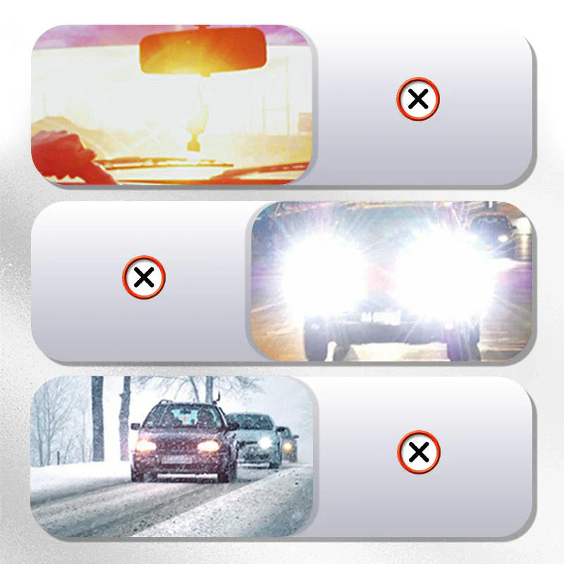 🚗 Parasole universale per auto con protezione antiriflesso polarizzata