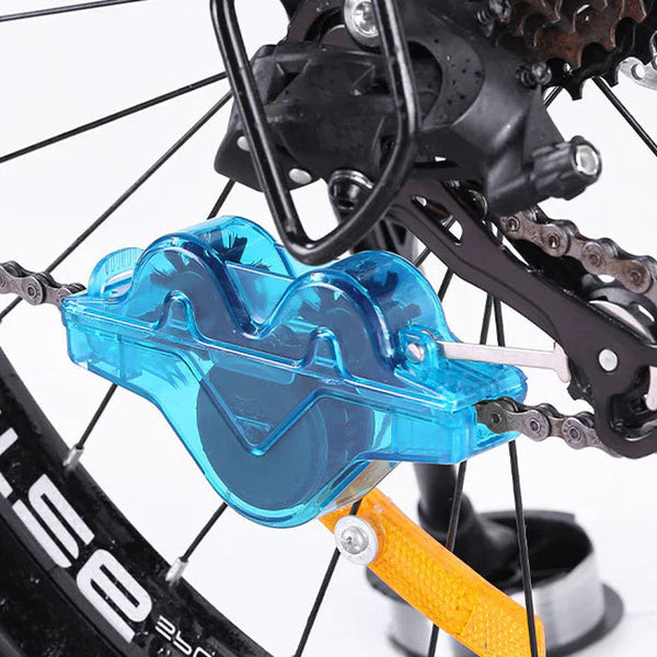 🚴‍♀️ Kit per la pulizia profonda della catena della bicicletta - Testina con spazzola riutilizzabile integrata 🔧💦