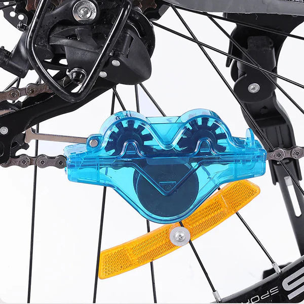 🚴‍♀️ Kit per la pulizia profonda della catena della bicicletta - Testina con spazzola riutilizzabile integrata 🔧💦