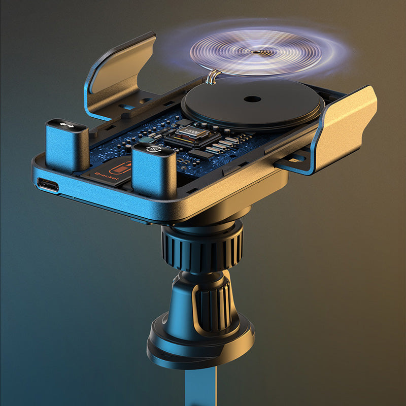 🔥OFFERTA SPECIALE 50% DI SCONTO🎁⚡Oltre 50.000 unità vendute! 📱Supporto girevole per auto 2 in 1 e caricabatterie wireless intelligente⚡