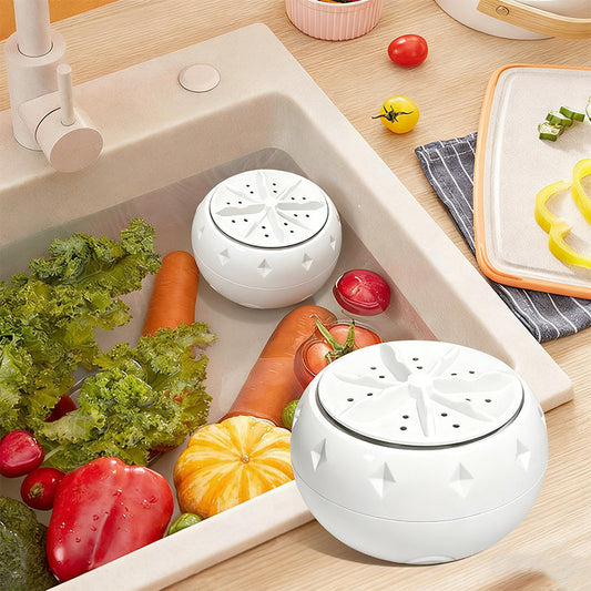 【【OFFERTA A TEMPO LIMITATO!🔥 SCONTO DEL 49%!】Tecnologia SwirlClean avanzata | Lavatrice per frutta e verdur