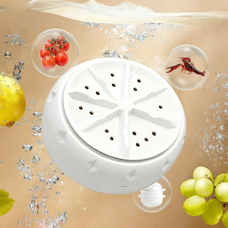 【【OFFERTA A TEMPO LIMITATO!🔥 SCONTO DEL 49%!】Tecnologia SwirlClean avanzata | Lavatrice per frutta e verdur