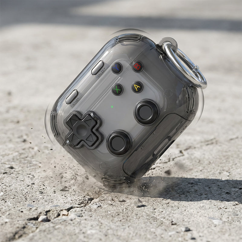🔥 Offerta speciale 50% di sconto 🔥 Custodia protettiva 2 in 1 per AirPods in stile retrò da gioco
