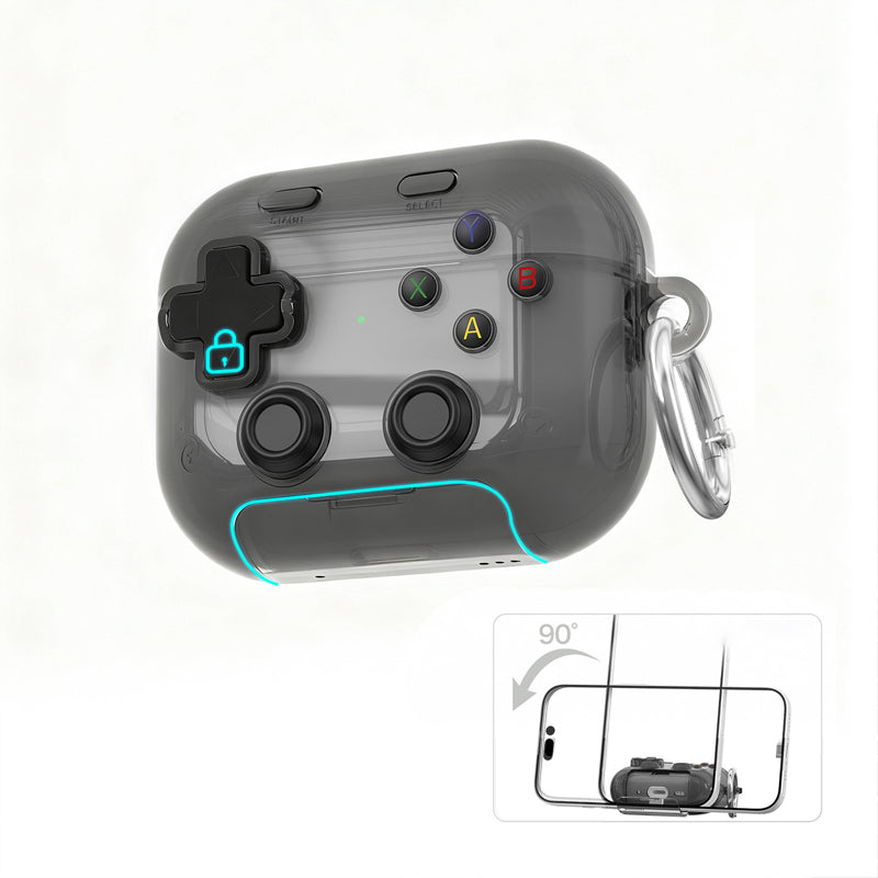 🔥 Offerta speciale 50% di sconto 🔥 Custodia protettiva 2 in 1 per AirPods in stile retrò da gioco