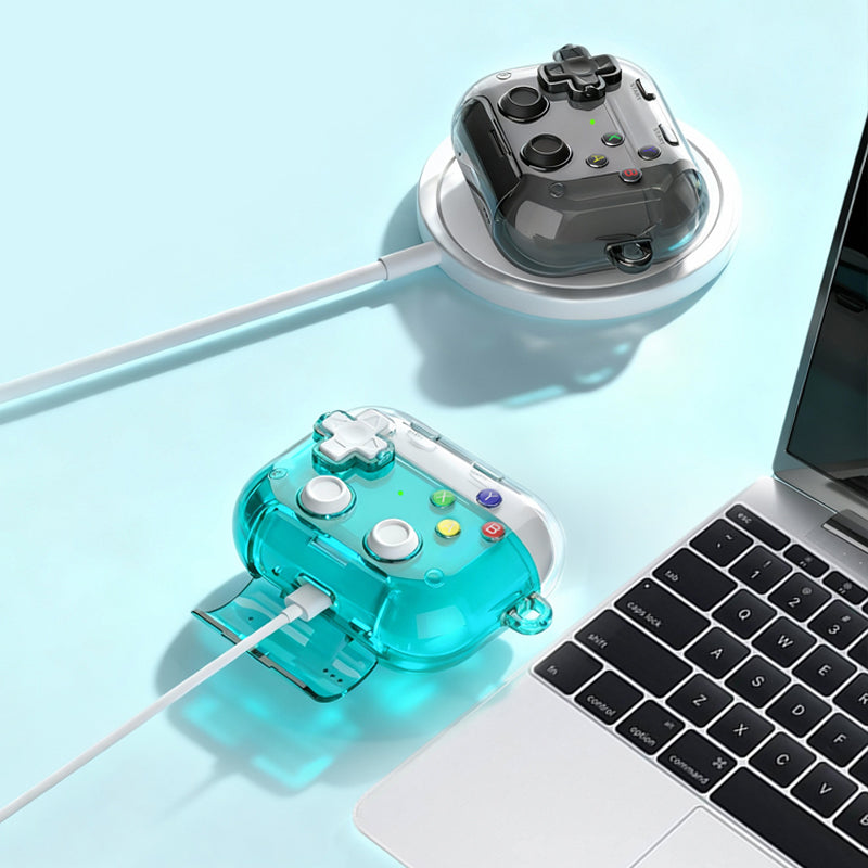 🔥 Offerta speciale 50% di sconto 🔥 Custodia protettiva 2 in 1 per AirPods in stile retrò da gioco