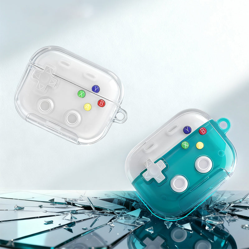 🔥 Offerta speciale 50% di sconto 🔥 Custodia protettiva 2 in 1 per AirPods in stile retrò da gioco
